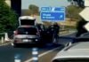 Violento asalto a un vehículo a la altura de Montecarmelo