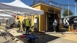 Esfuerzo conjunto para reparar el cuadro eléctrico averiado antes de que empiece la feria