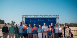 Alcalá coloca la primera piedra del Centro Deportivo Los Cercadillos