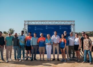 Alcalá coloca la primera piedra del Centro Deportivo Los Cercadillos