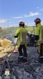 La planta de Montemarta recupera la normalidad tras el incendio
