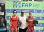 La alcalareña Andrea Lima, subcampeona de Andalucía de padel