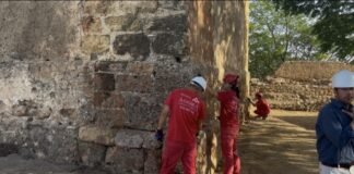 Arrancan las obras de restauración de la Torre Mocha