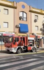 Cuatro heridos en el incendio de un piso en la Cruz del Inglés Cuatro heridos en el incendio de un piso en la Cruz del Inglés