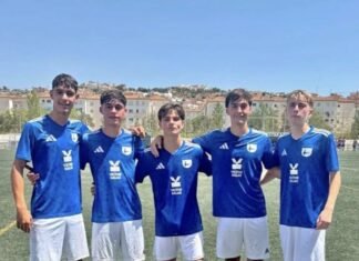 Cinco jóvenes talentos de Alcalá llevan el nombre de su pueblo a la élite