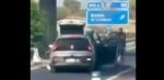 Caen los atracadores a un coche en la via servicio de Alcalá cuyo video se hizo viral Caen los atracadores a un coche en la via servicio de Alcalá cuyo video se hizo viral
