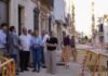 Las obras de la calle La Mina están en su recta final