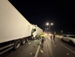 Un herido en un accidente entre dos camiones en la cuesta del cemento Un herido en un accidente entre dos camiones en la cuesta del cemento