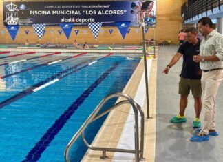 La piscina cubierta Los Alcores reabre tras una completa puesta a punto