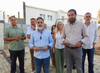 Javier Navarro (VOX), critica en Alcalá la política la vivienda y reclama más seguridad