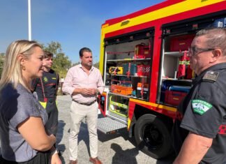 Nuevo vehículo de intervención urbana para los bomberos de Alcala